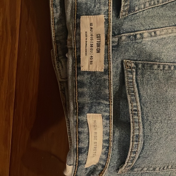 Cotton On Light Blue Jean Shorts - Picture 2 of 3